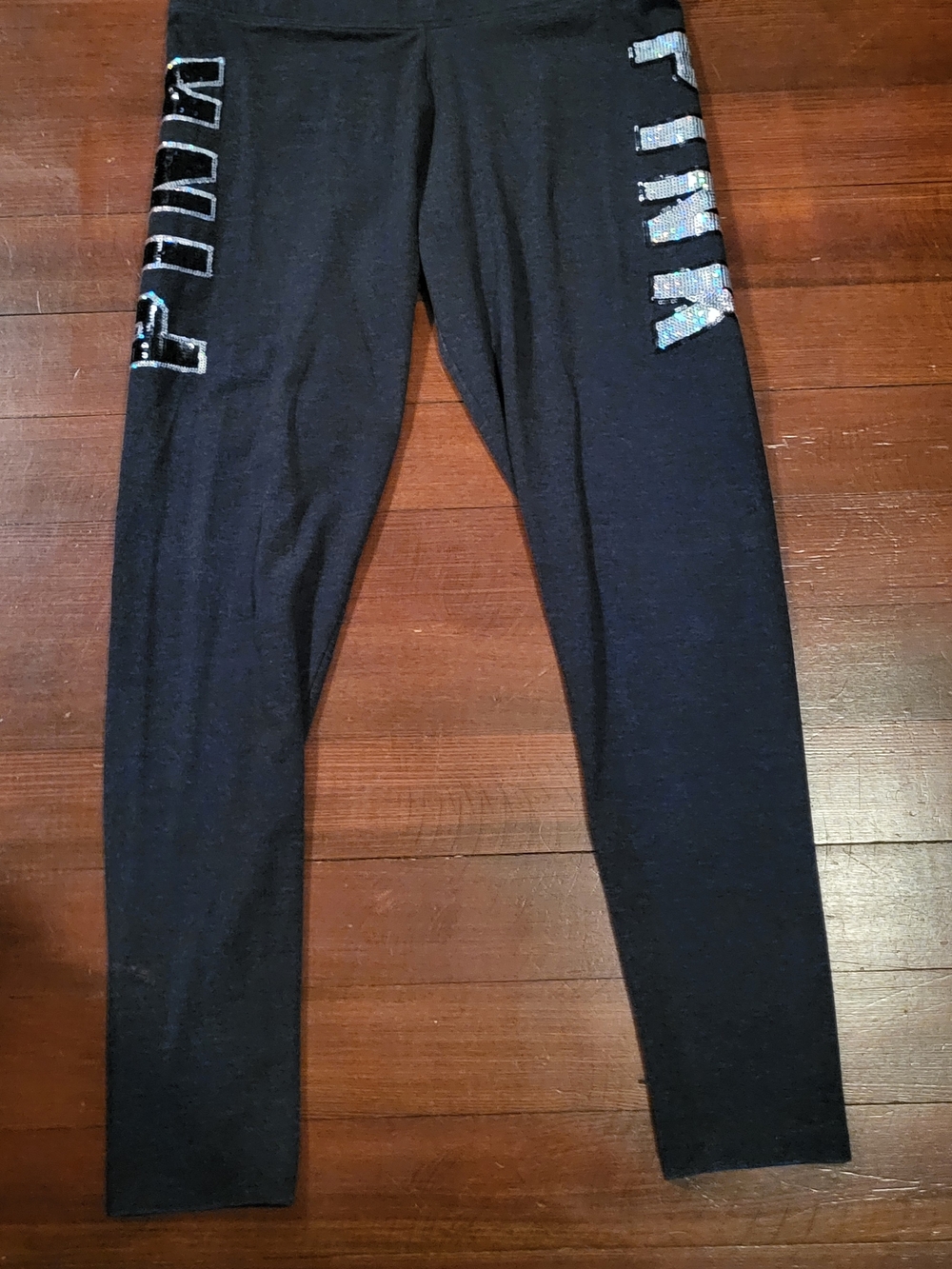 RARE Victoria's Secret Bling Hoodie And Bling Leggings Set (2 Piece) - Picture 9 of 11